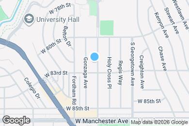 Map image of the property - 8119 Loyola Blvd