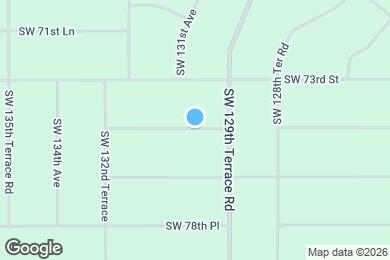 Map image of the property - 14576 SW 75th Cir