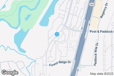 Map image of the property - Lakeside Villas (Dallas)