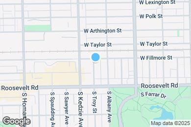 Map image of the property - 1113 S Troy St