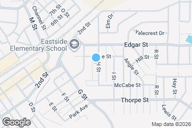 Map image of the property - 328 H St