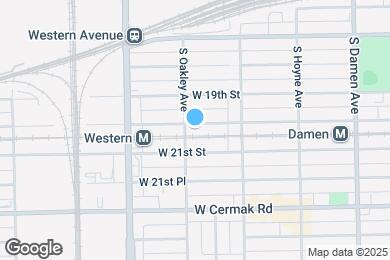 Map image of the property - 2251 W Cullerton St