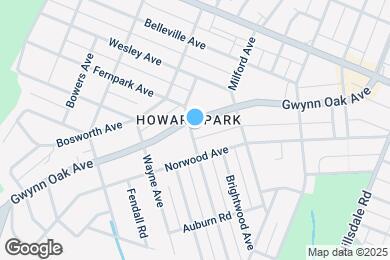 Map image of the property - 5117 Gwynn Oak Ave