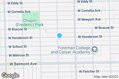 Map image of the property - 5255 W Henderson St