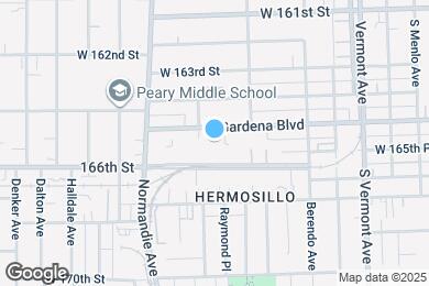 Map image of the property - 1246 W. Gardena Apts