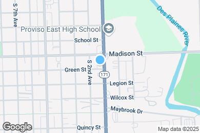 Map image of the property - 1014 S 1st Ave