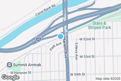 Map image of the property - 7210 Park Ave