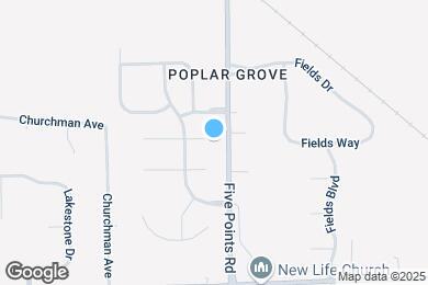 Map image of the property - 6943 Bosk Ct