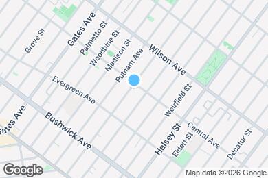 Map image of the property - 166 Cornelia St