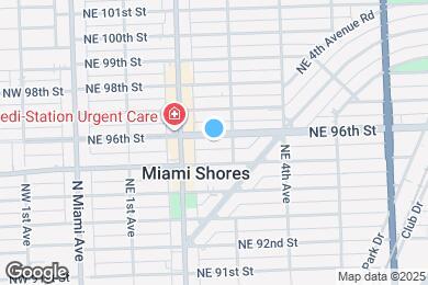 Map image of the property - 262 NE 96th St