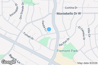 Map image of the property - 2740 El Capitan Dr