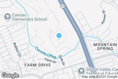 Map image of the property - 3030 Canoas Creek Ct