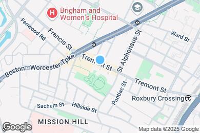 Map image of the property - 1582 Tremont St