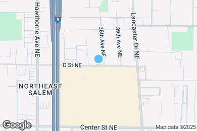 Map image of the property - 3797 D St NE