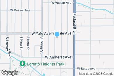 Map image of the property - 2712 S Hazel Ct