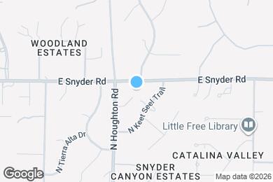 Map image of the property - 10361 E Kaibito Pl