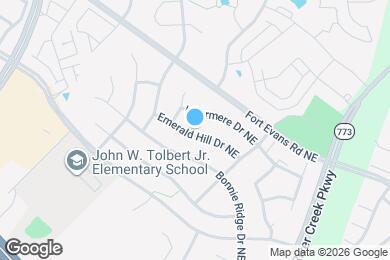 Map image of the property - 720 Emerald Hill Dr NE