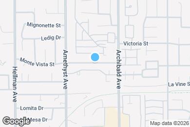 Map image of the property - 9619 Monte Vista St