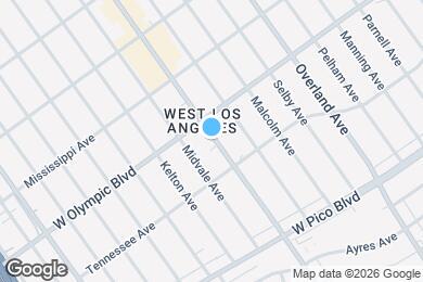 Map image of the property - 2251 Westwood Blvd