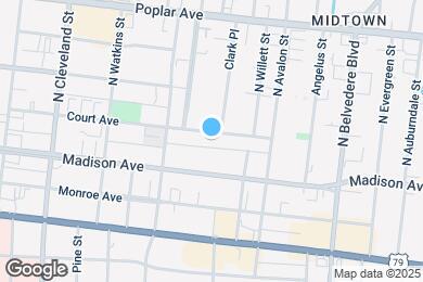 Map image of the property - 1531 Court Ave