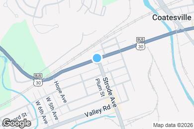 Map image of the property - 306 W Lincoln Hwy