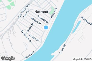Map image of the property - 83 River Ave