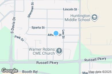 Map image of the property - 207 Athens St
