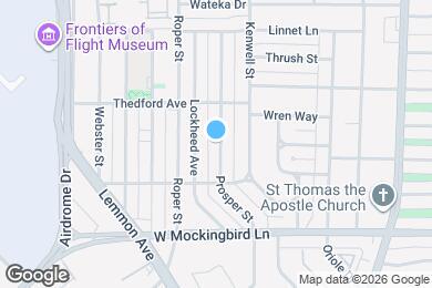 Map image of the property - 6637 Prosper St