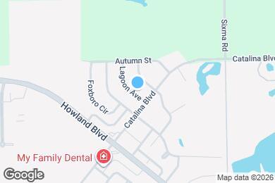 Map image of the property - 2980 Lagoon Ave