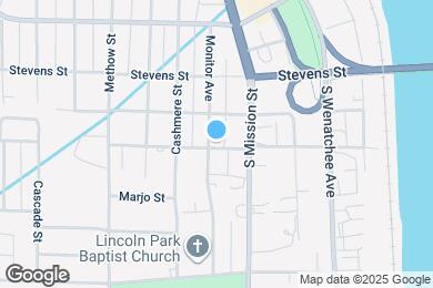 Map image of the property - 1121 Monitor St