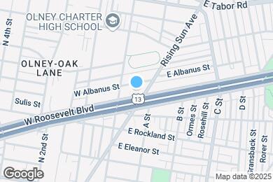 Map image of the property - 135 E Roosevelt Blvd