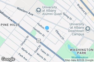 Map image of the property - 452 Hudson Ave