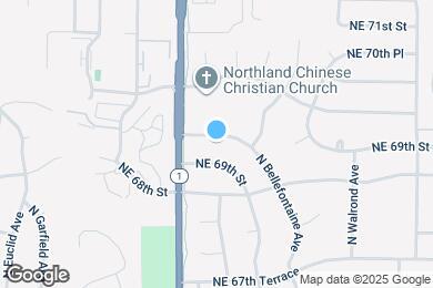 Map image of the property - 2607 NE 69th Terrace