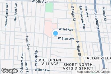 Map image of the property - 114 W Starr Ave
