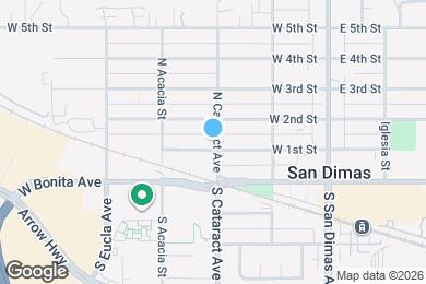 Map image of the property - 301 W 1st St