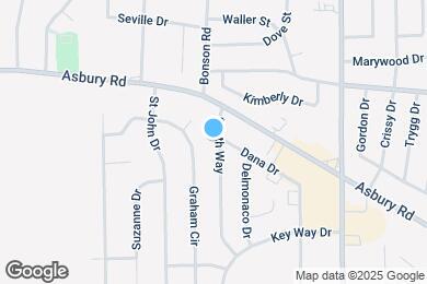 Map image of the property - 2277 South Way