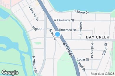 Map image of the property - 833 Midland St