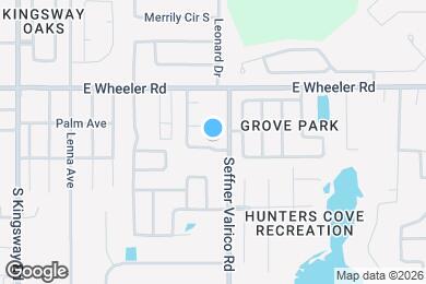 Map image of the property - 2524 Wheeler Groves Dr