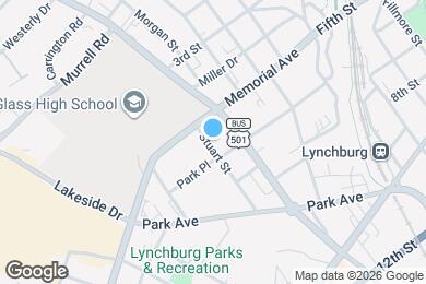 Map image of the property - 512 Stuart St
