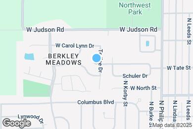Map image of the property - 1319 Tedlee Dr