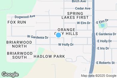 Map image of the property - 240 W Gardenia Dr