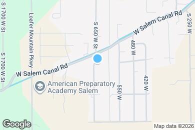Map image of the property - 657 1050 S