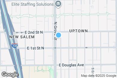 Map image of the property - 233 N Poplar Ave