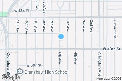 Map image of the property - 4628 6th Ave