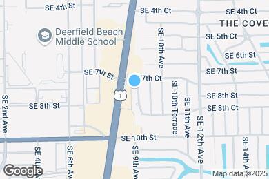 Map image of the property - 739 SE 9th Ave