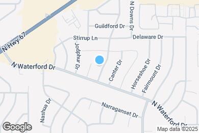 Map image of the property - 1635 Trotterway Dr