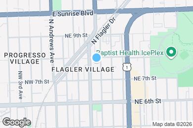 Map image of the property - 775 NE 4th Ave