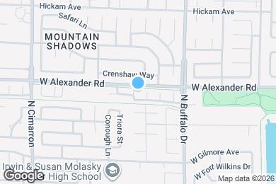 Map image of the property - 3964 N Moon Tango St