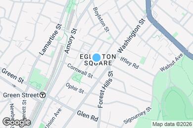 Map image of the property - 18 Haverford St