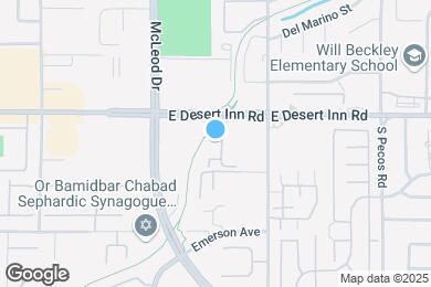 Map image of the property - Cottonwood Creek Apartments